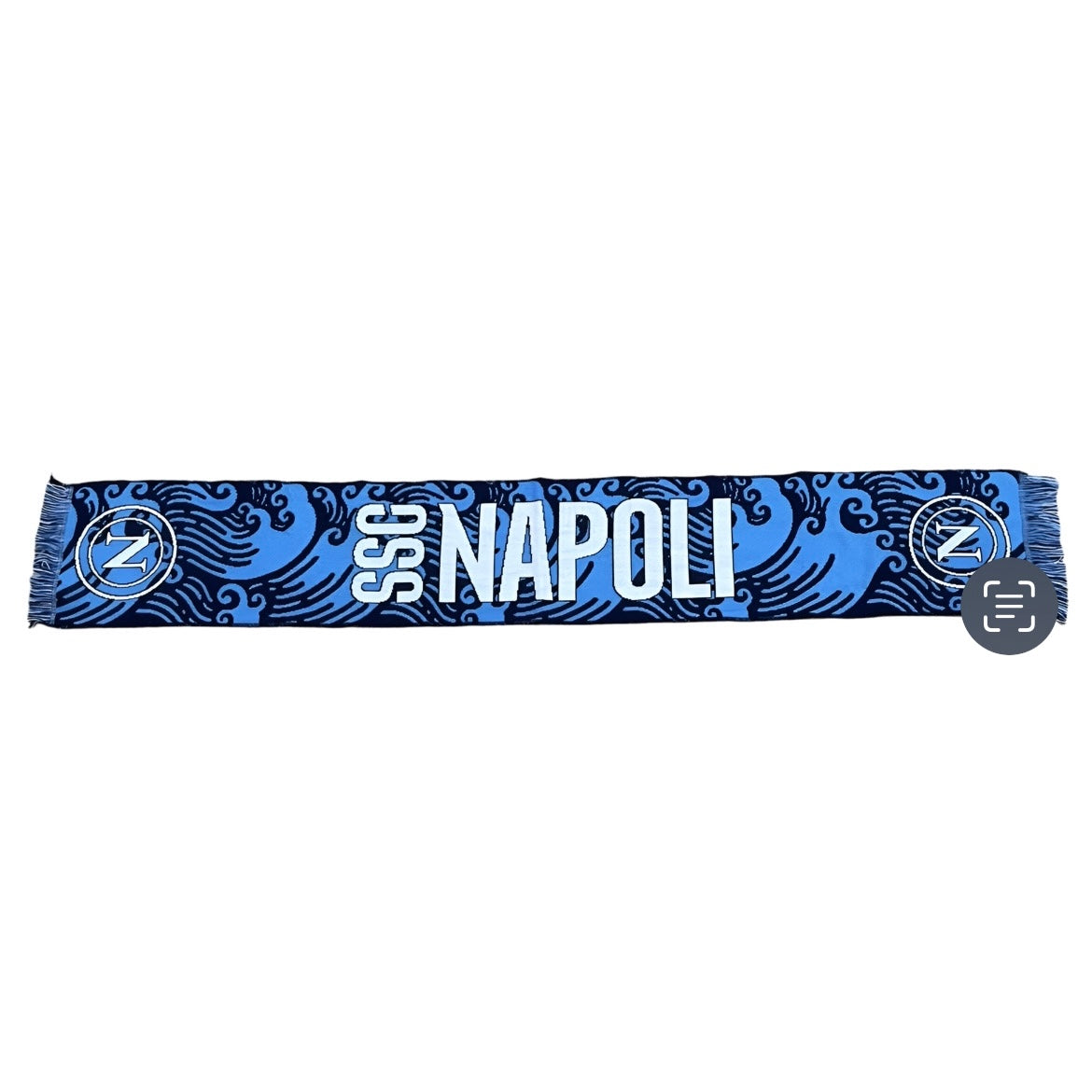 SSC NAPOLI SCIARPA WAVE AZZURRA/BLU