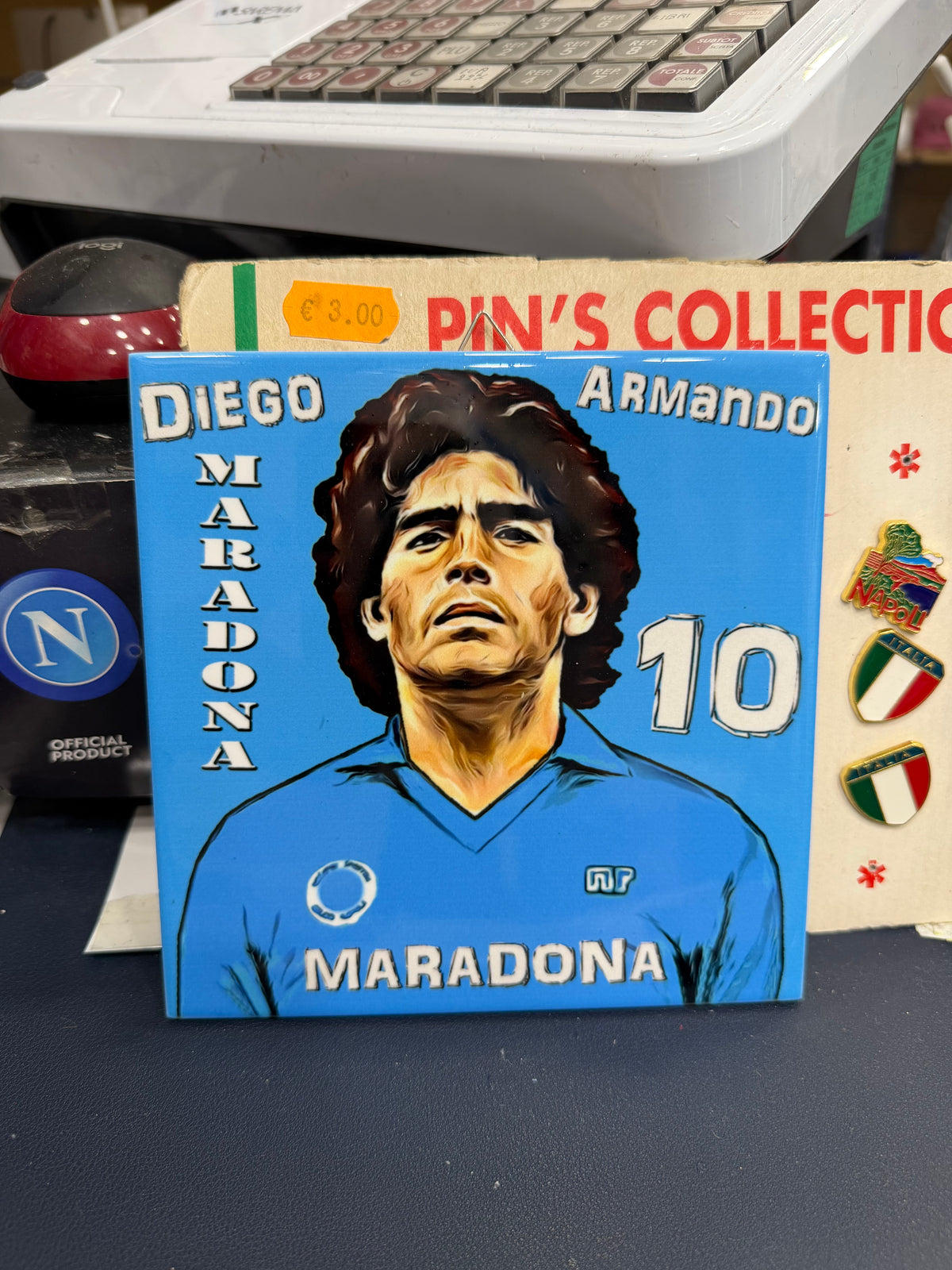DIEGO ARMANDO MARADONA TILE 10