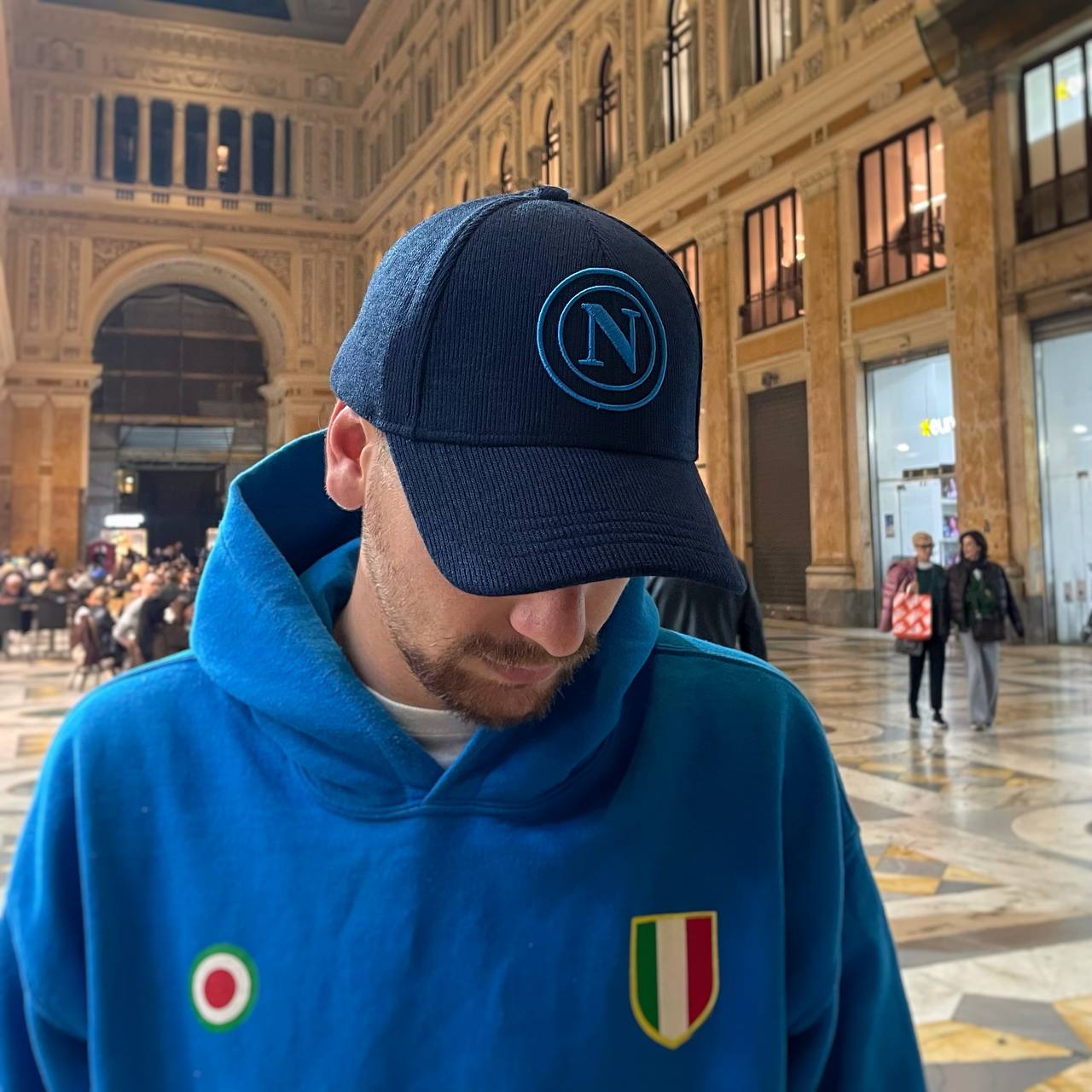 EMBROIDERED BASEBALL CAP - ENZO CASTELLANO