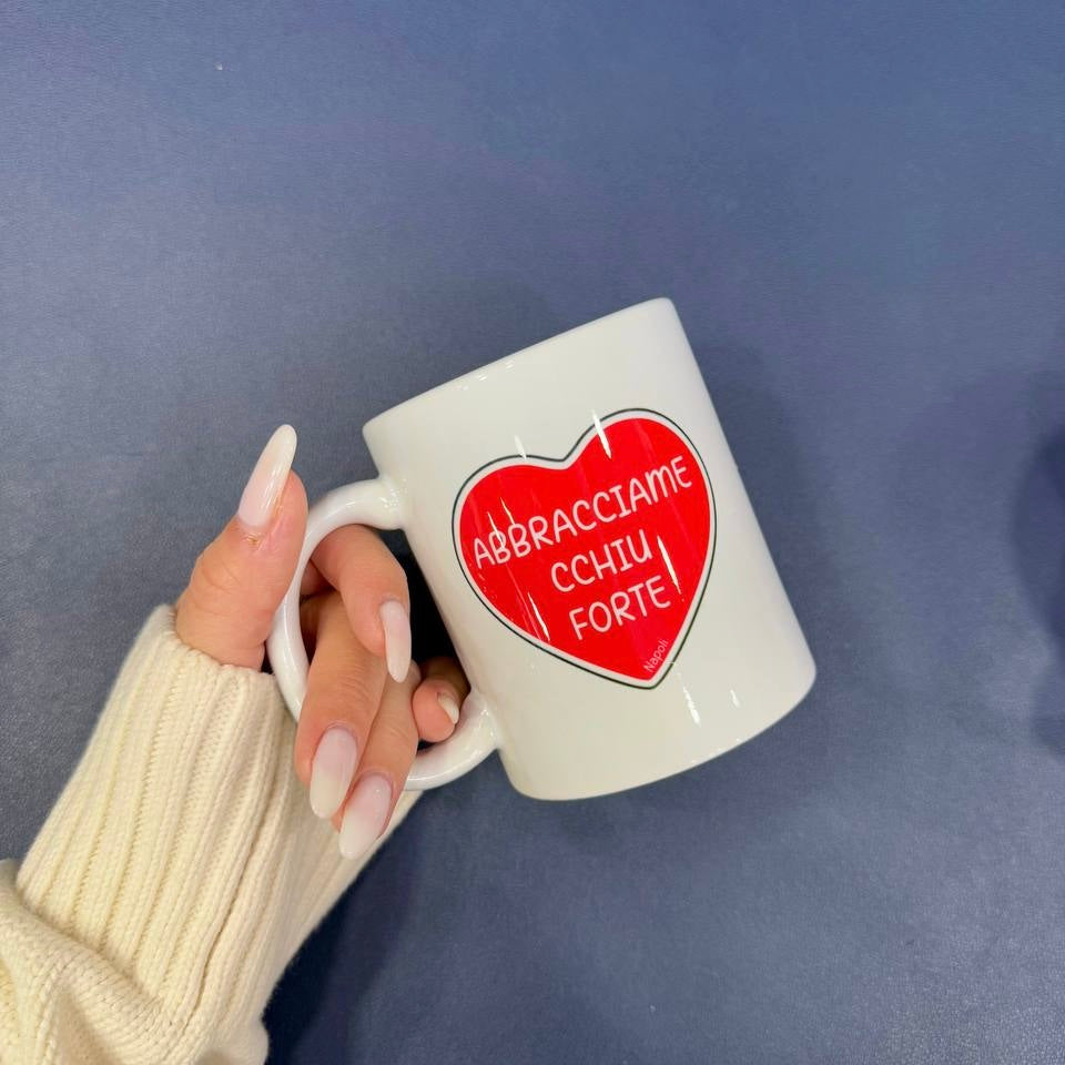 “HUG ME CCHIU STRONG” MUG