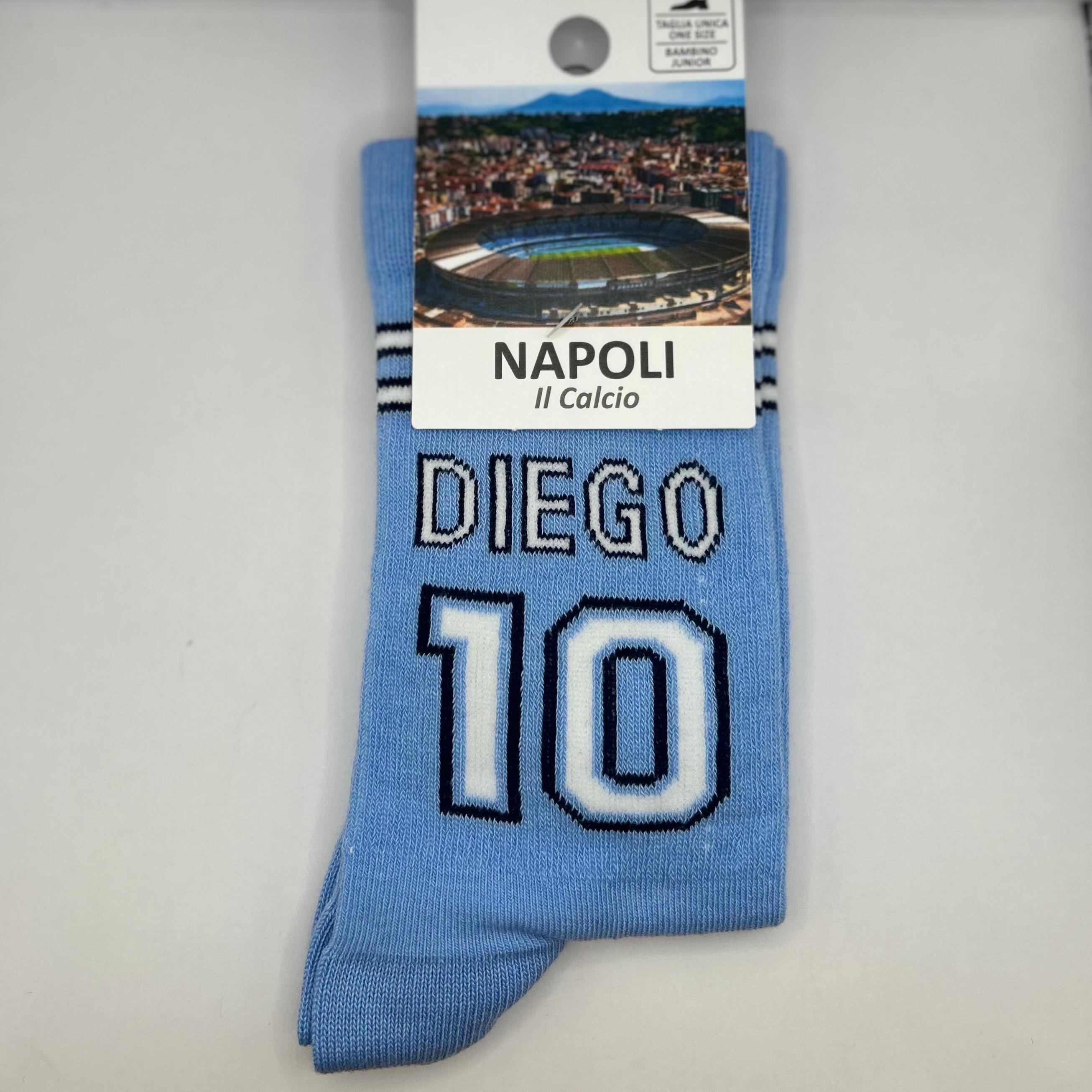 CALZINI SCRITTA DIEGO 10