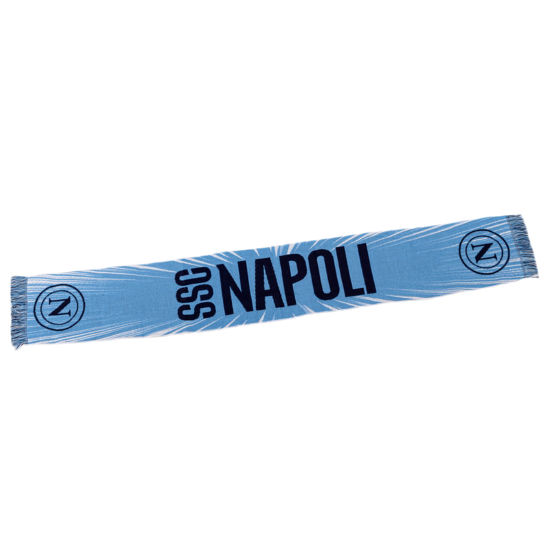 SSC NAPOLI SCIARPA FLASH AZZURRA
