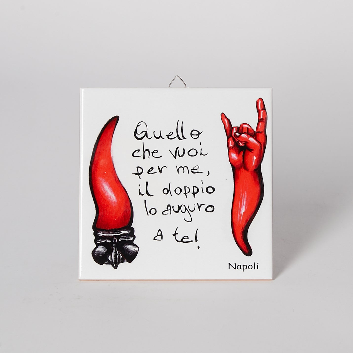MATTONELLA FRASE NAPOLETANA