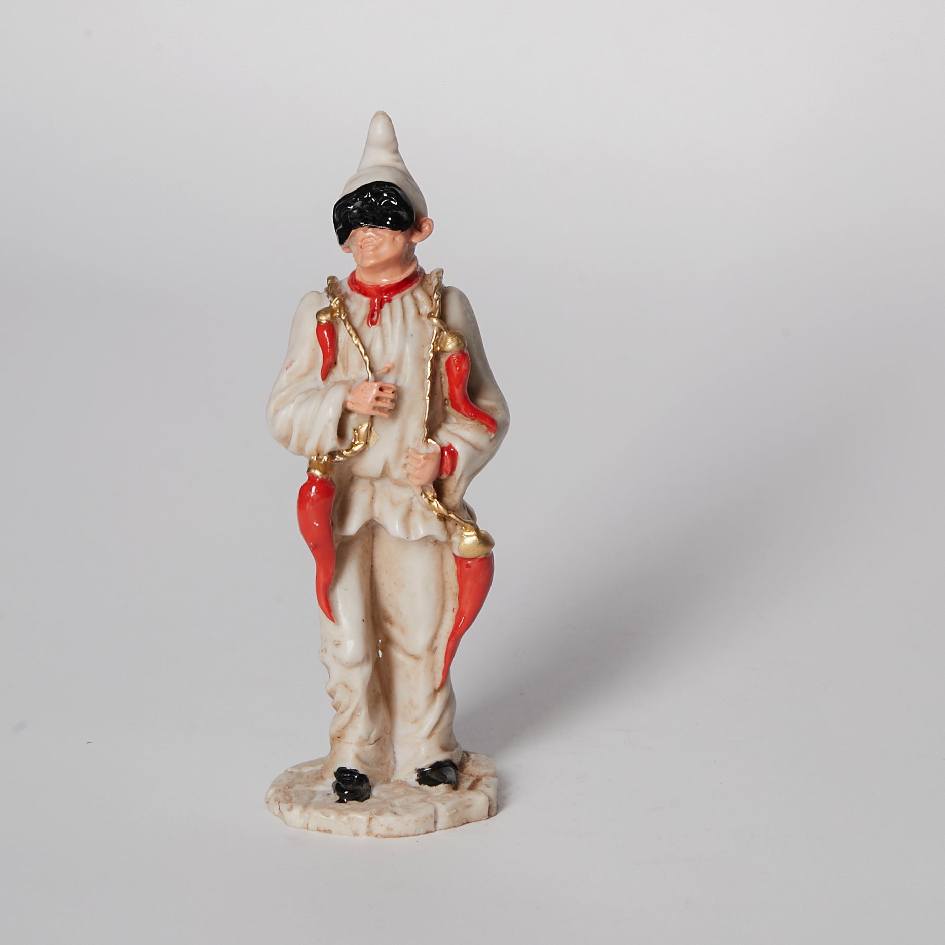 PULCINELLA STATUETTE WITH FOUR HORNS