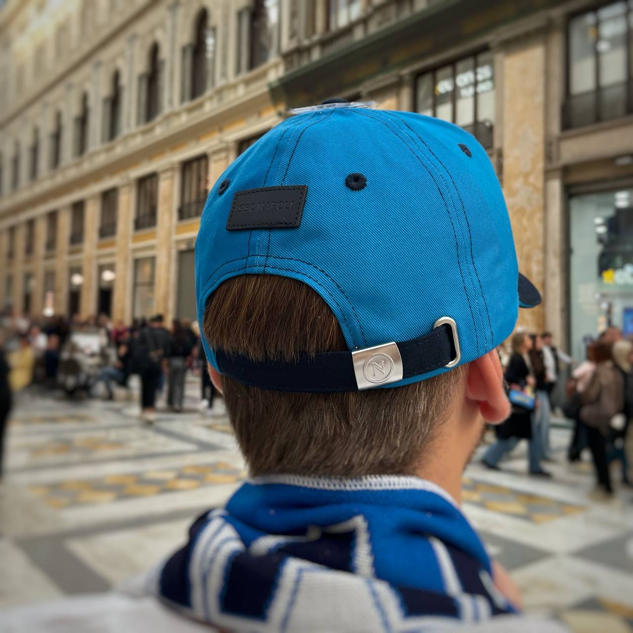 CAPPELLO BASEBALL ADULTO BLU/AZZURRO - ENZO CASTELLANO