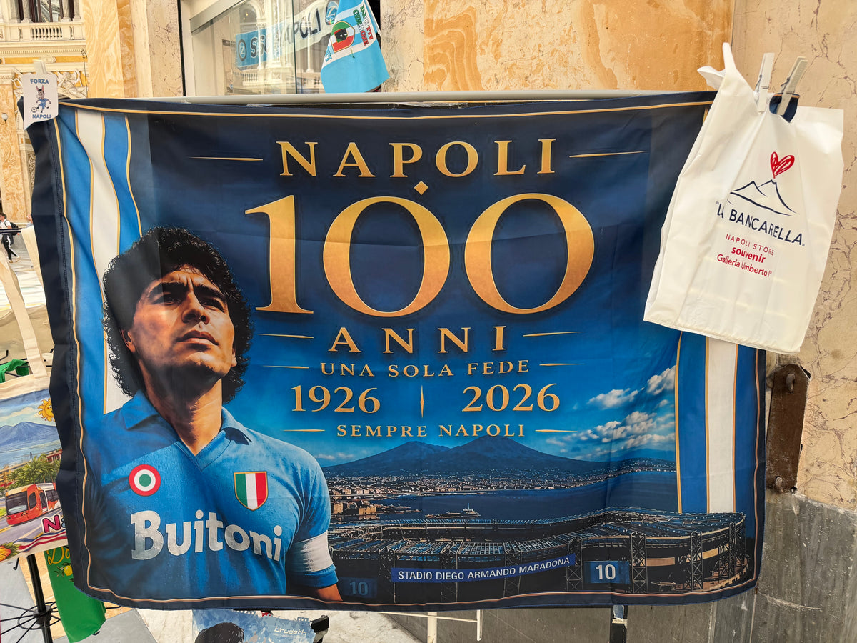 BANDERIA CENTENARIO NAPOLI 1926 - 2026