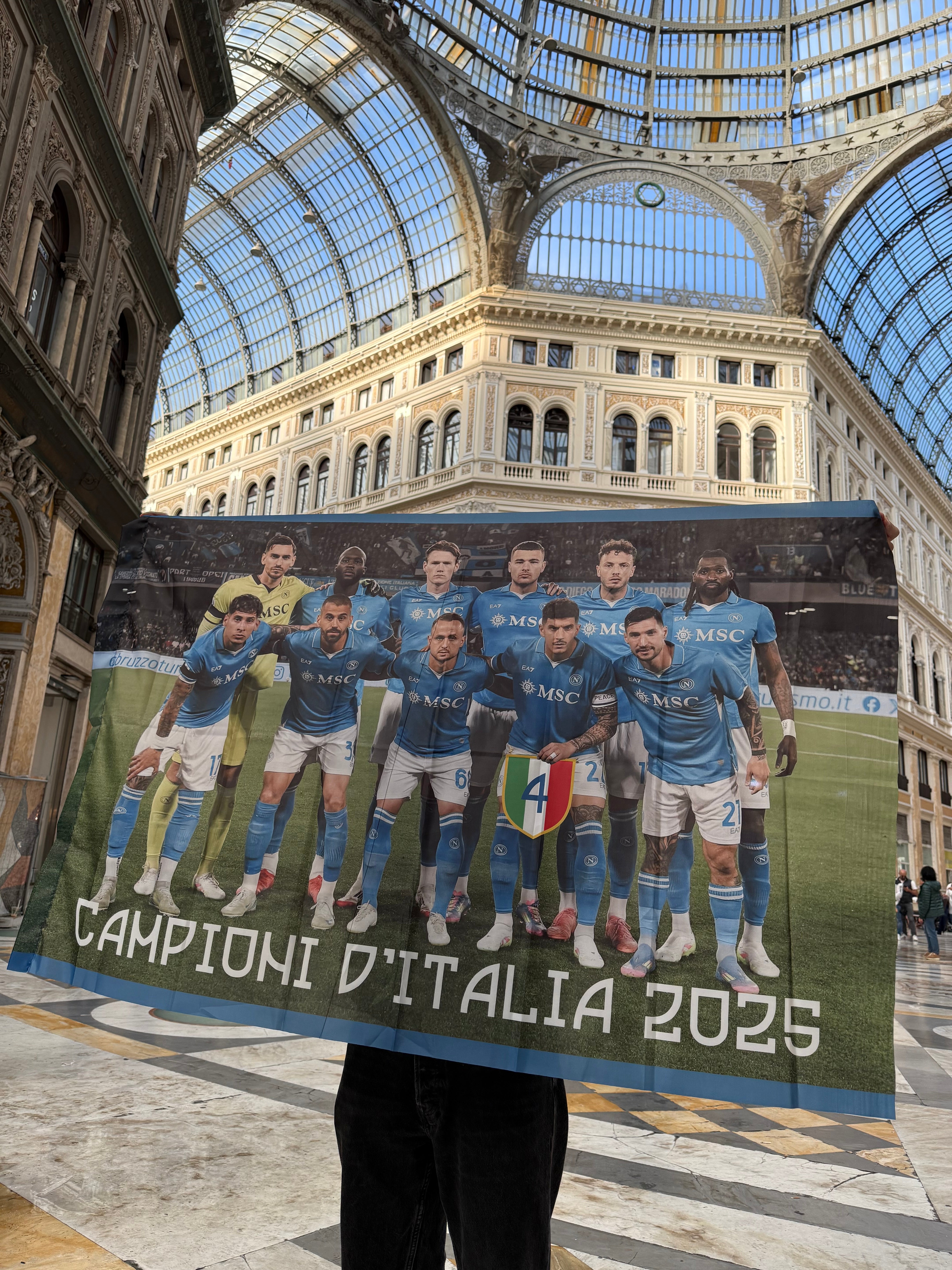 BANDIERA NAPOLI SQUADRA